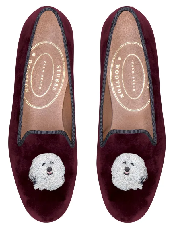Bespoke Motif Slipper made by Stubbs & Wootton