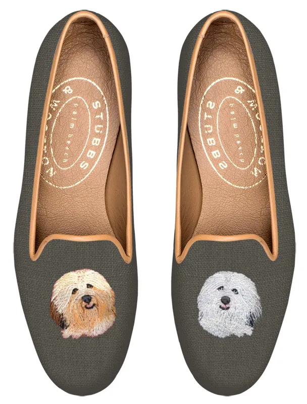 Bespoke Motif Slipper made by Stubbs & Wootton