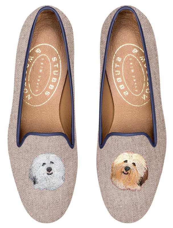 Bespoke Motif Slipper made by Stubbs & Wootton