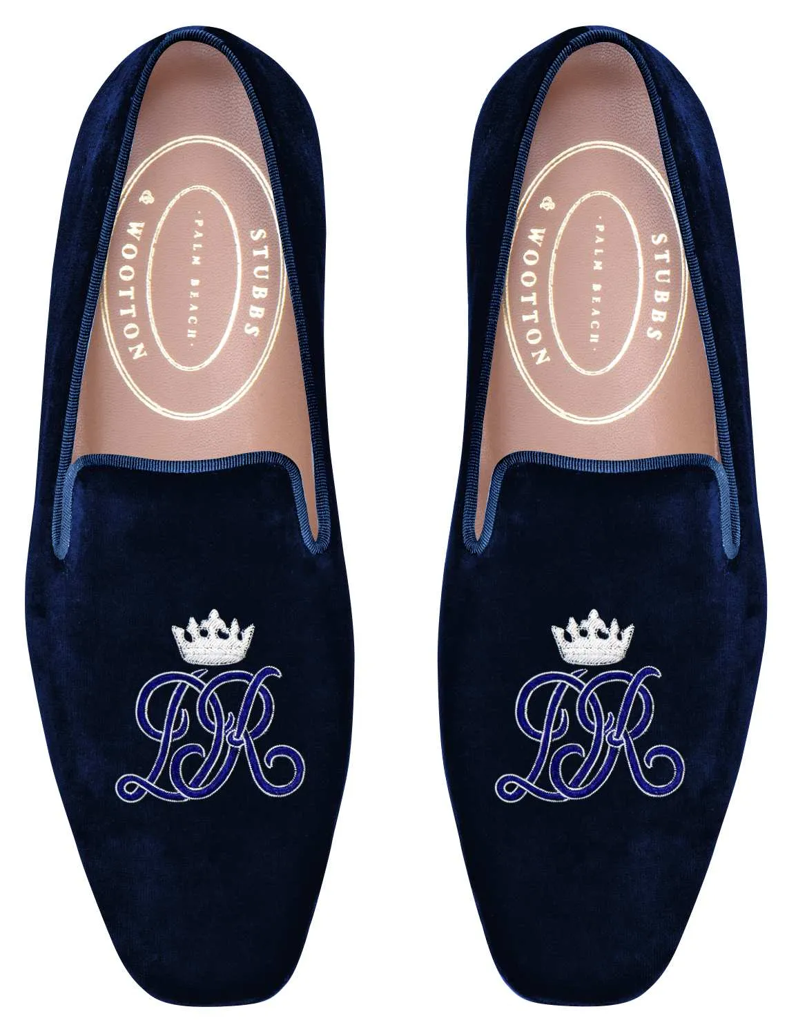 Bespoke Monogram Slipper sold by Stubbs & Wootton