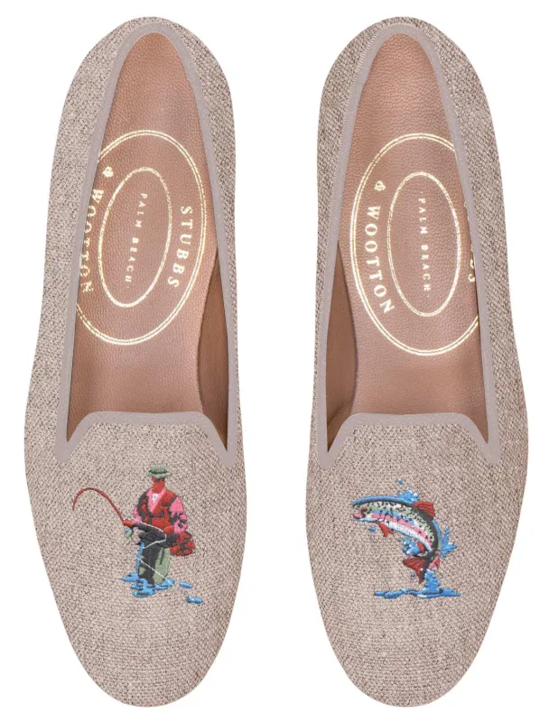 Bespoke Motif Slipper made by Stubbs & Wootton