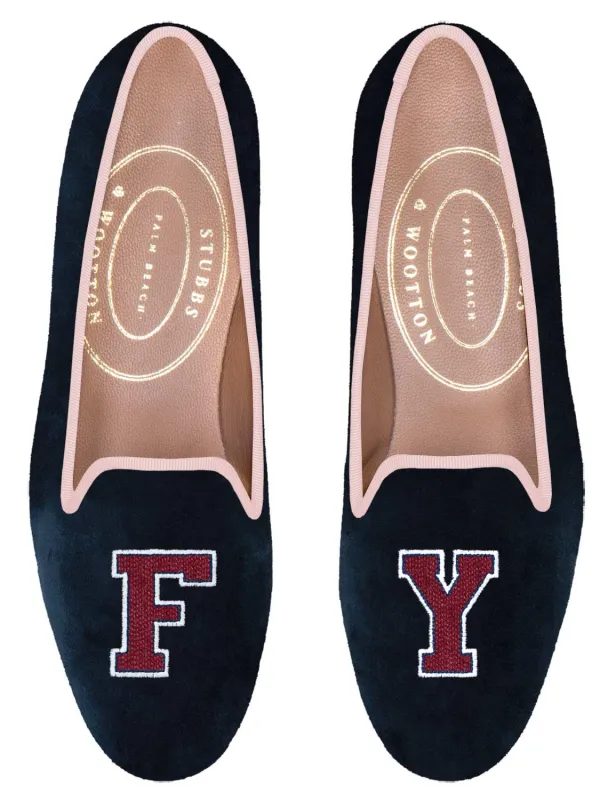 Bespoke Varsity Slipper made by Stubbs & Wootton