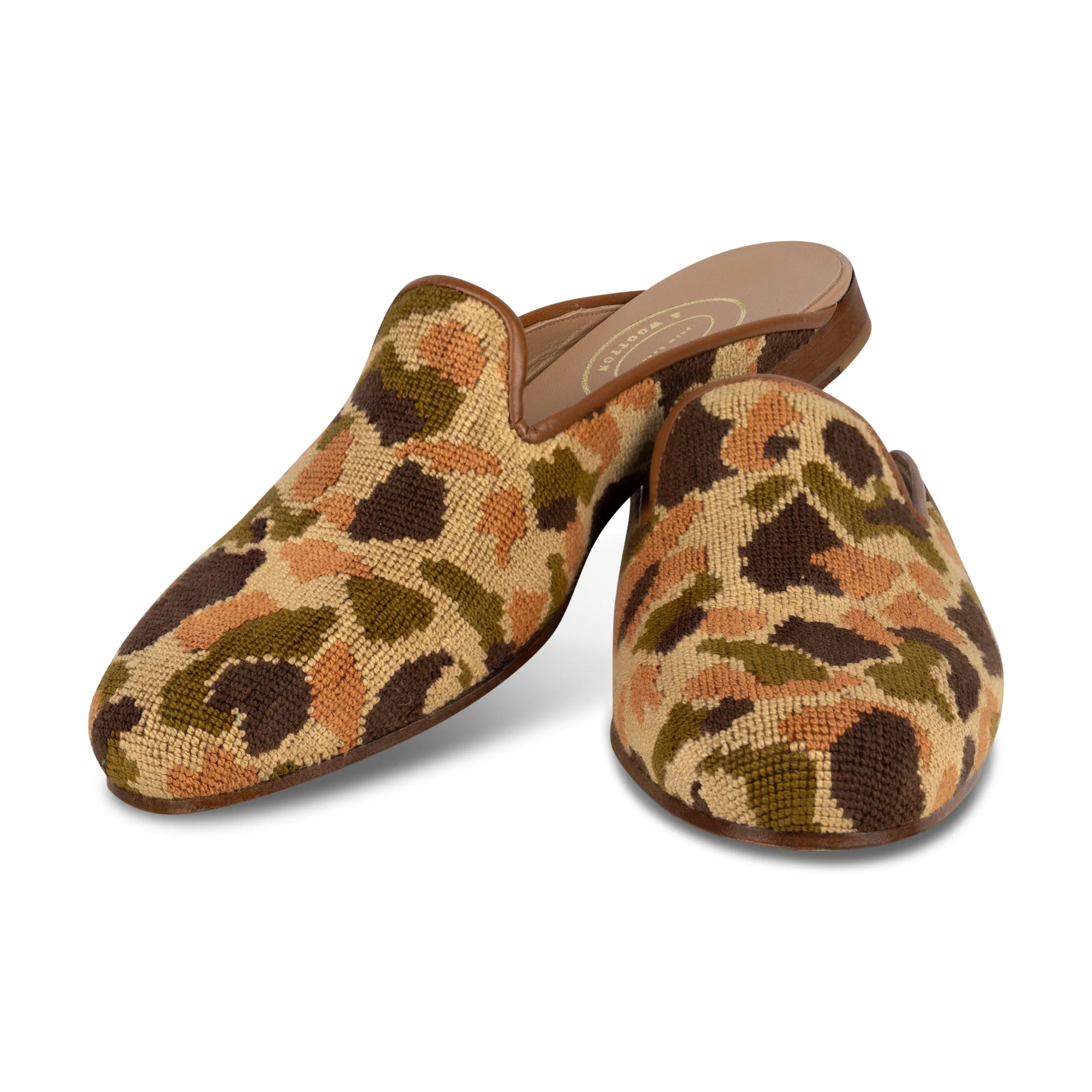 Hidden Dune Needlepoint Mule (Women) sold by Stubbs & Wootton product image thumbnail 2
