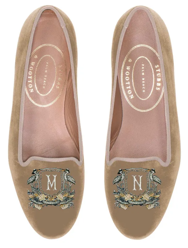 Bespoke Motif Slipper made by Stubbs & Wootton