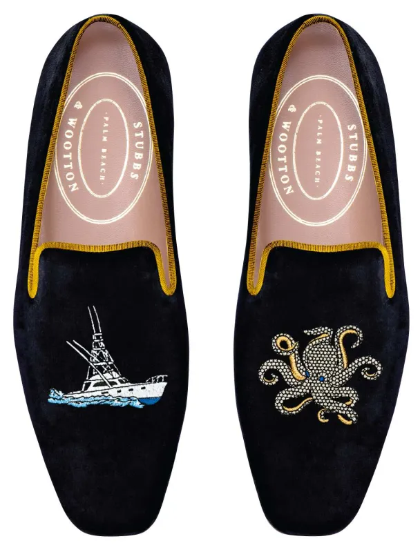 Bespoke Motif Slipper made by Stubbs & Wootton