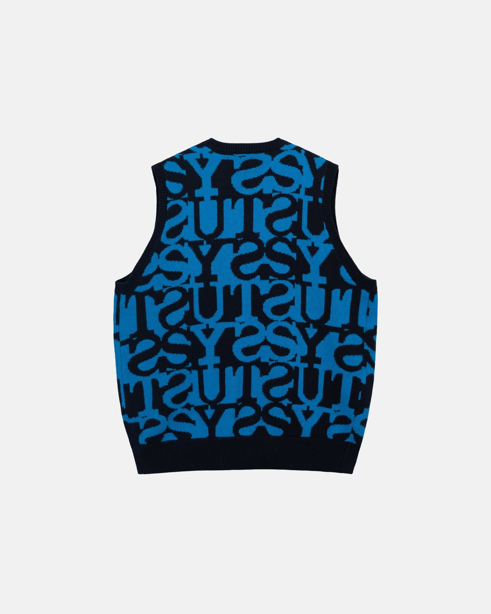 STACKED SWEATER VEST sold by Stussy product image thumbnail 2