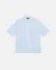 BOXY FLAT HEM SHIRT CRINKLED sold by Stussy