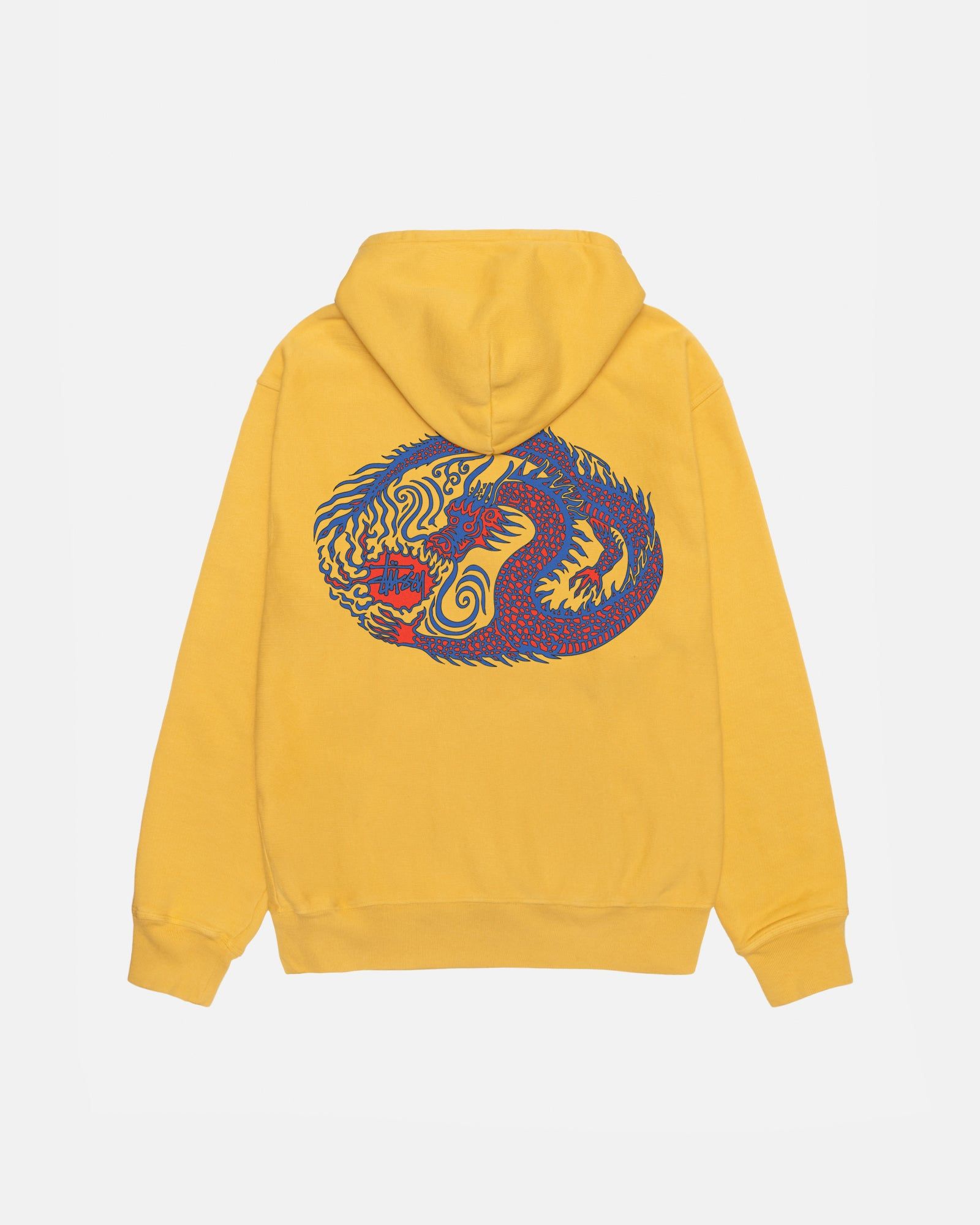 MOSAIC DRAGON HOODIE PIGMENT DYED sold by Stussy