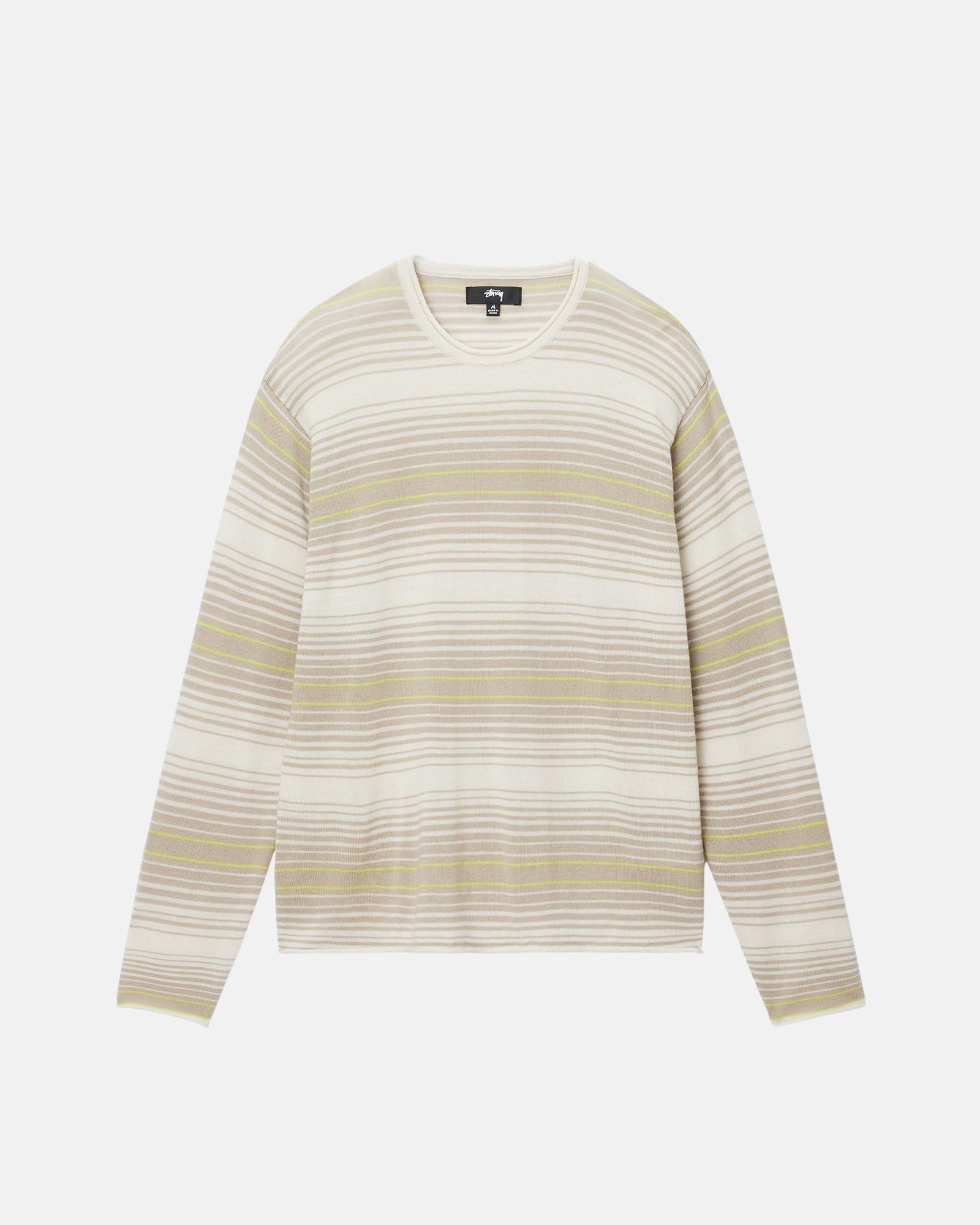 HORIZONTAL STRIPE SWEATER sold by Stussy