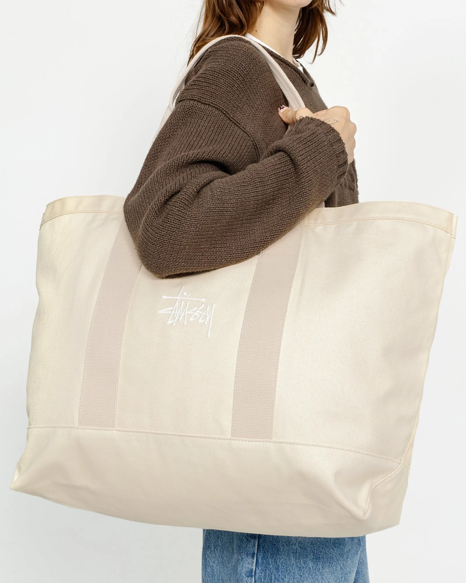 CANVAS XL TOTE BAG sold by Stussy product image thumbnail 5