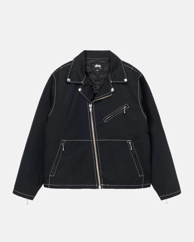 TWILL MOTO ZIP JACKET made by Stussy
