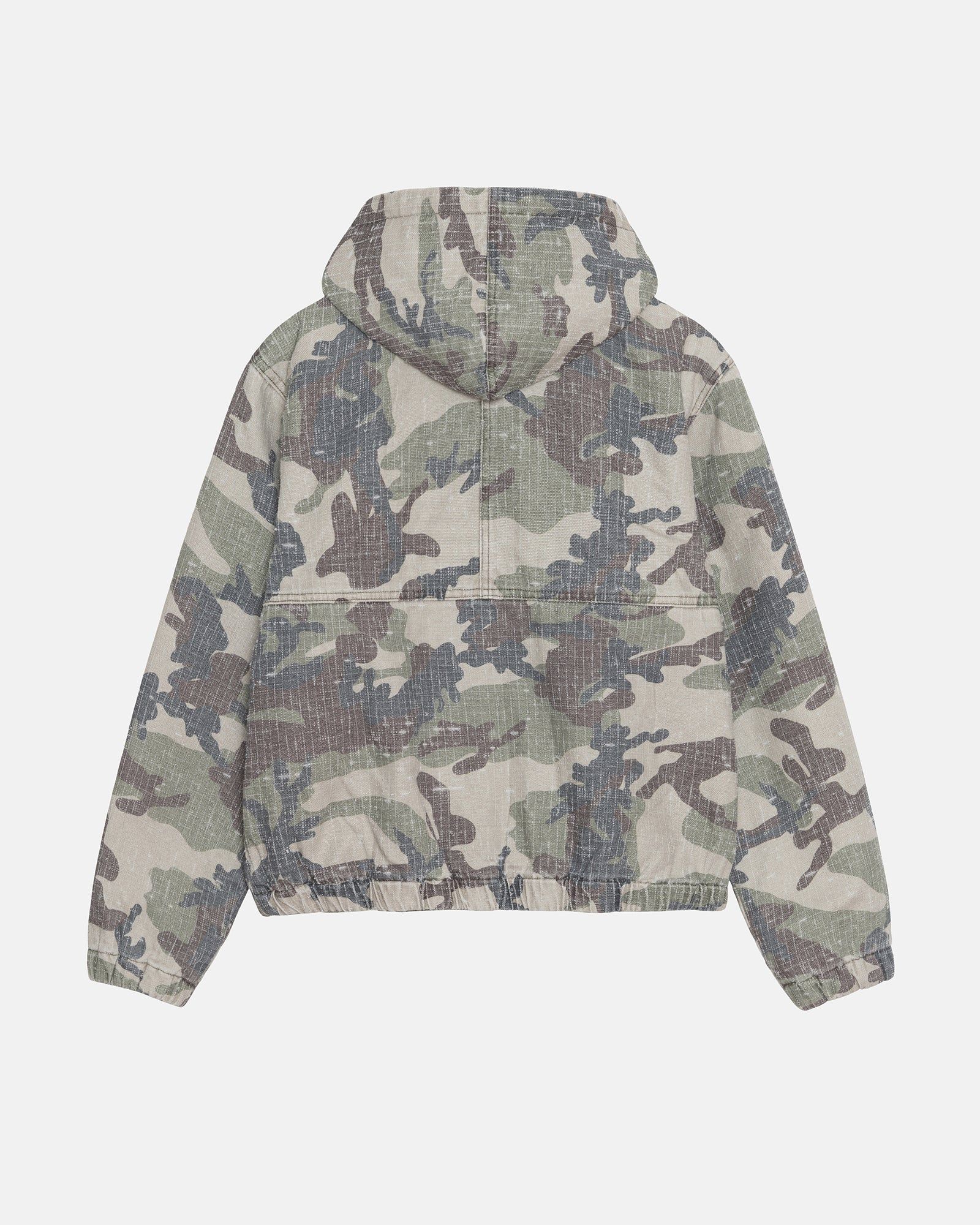 WORK JACKET CAMO CANVAS NEEDLEPUNCH sold by Stussy product image thumbnail 2