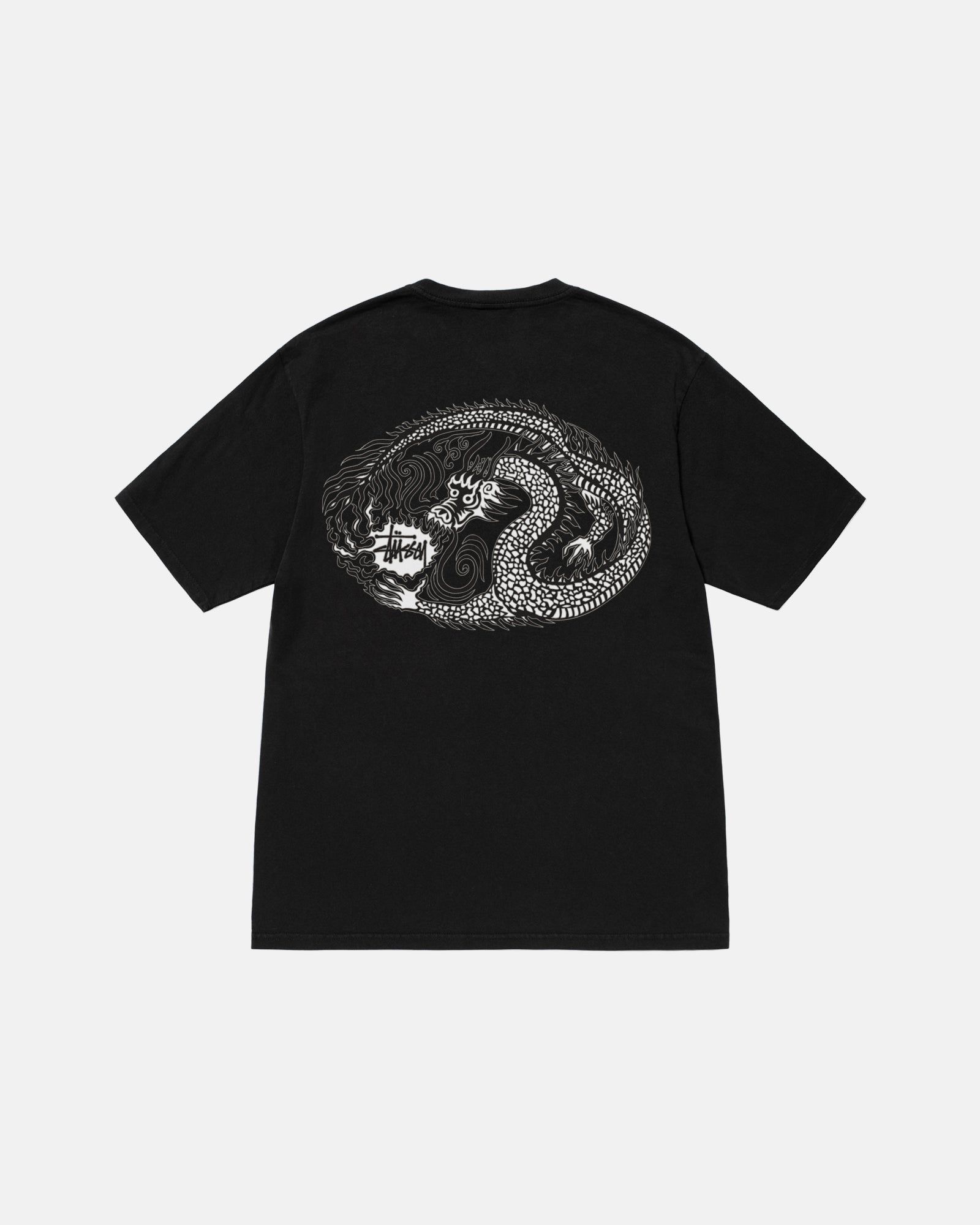 MOSAIC DRAGON TEE PIGMENT DYED sold by Stussy