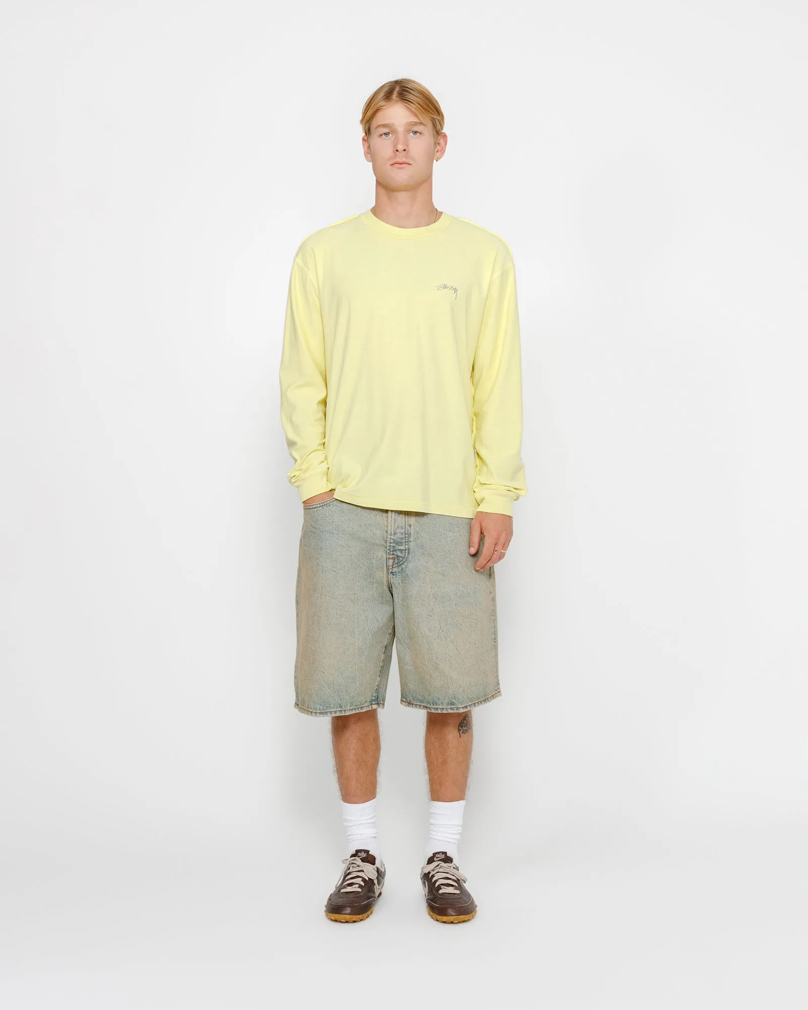 LAZY LONGSLEEVE TEE sold by Stussy product image thumbnail 4