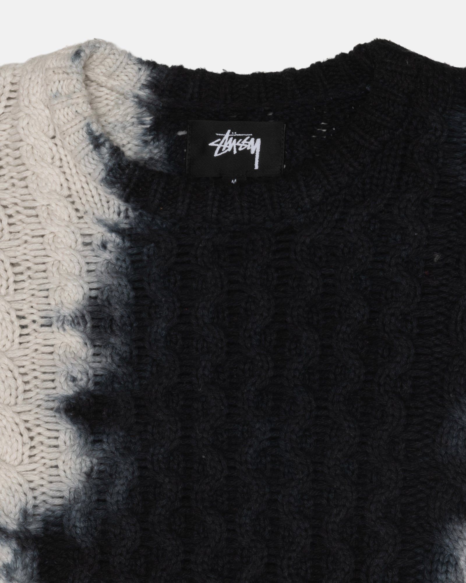 TIE DYE FISHERMAN SWEATER sold by Stussy product image thumbnail 3