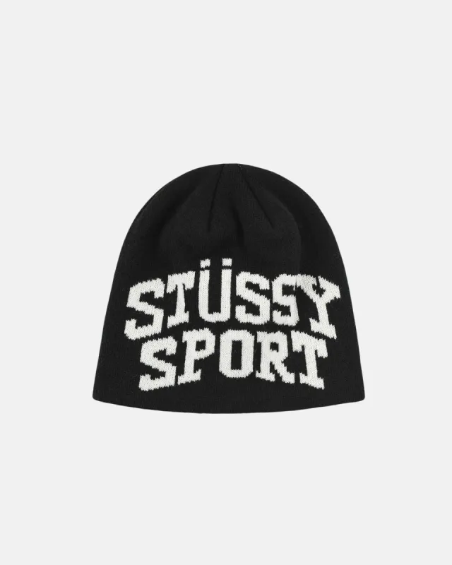 STUSSY SPORT JACQUARD SKULLCAP BEANIE sold by Stussy