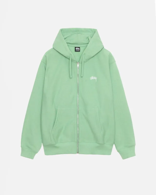 STOCK LOGO ZIP HOODIE sold by Stussy