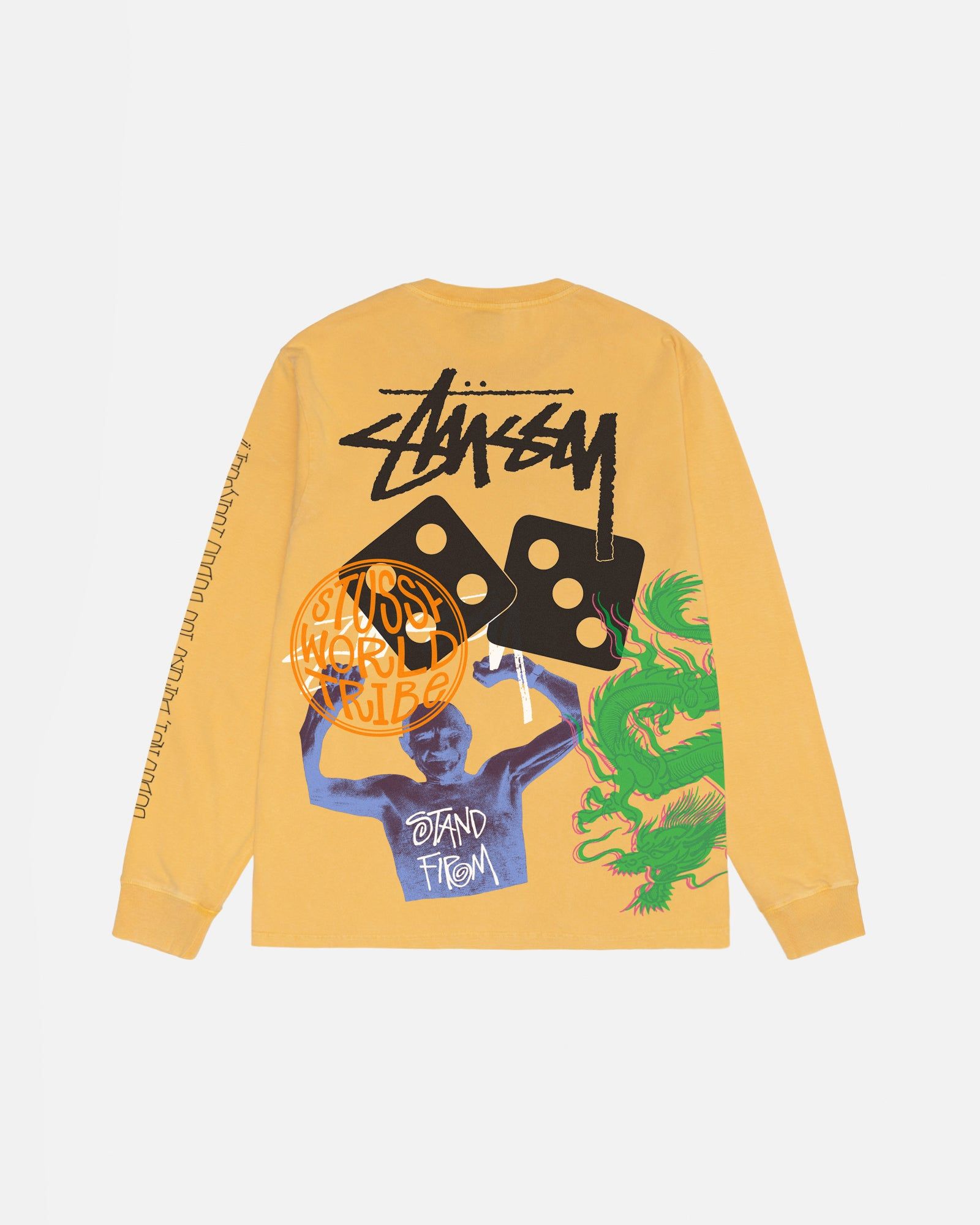 STRIKE LS TEE PIGMENT DYED sold by Stussy