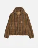 WORK JACKET UNLINED PLAID sold by Stussy