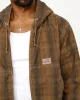 WORK JACKET UNLINED PLAID sold by Stussy