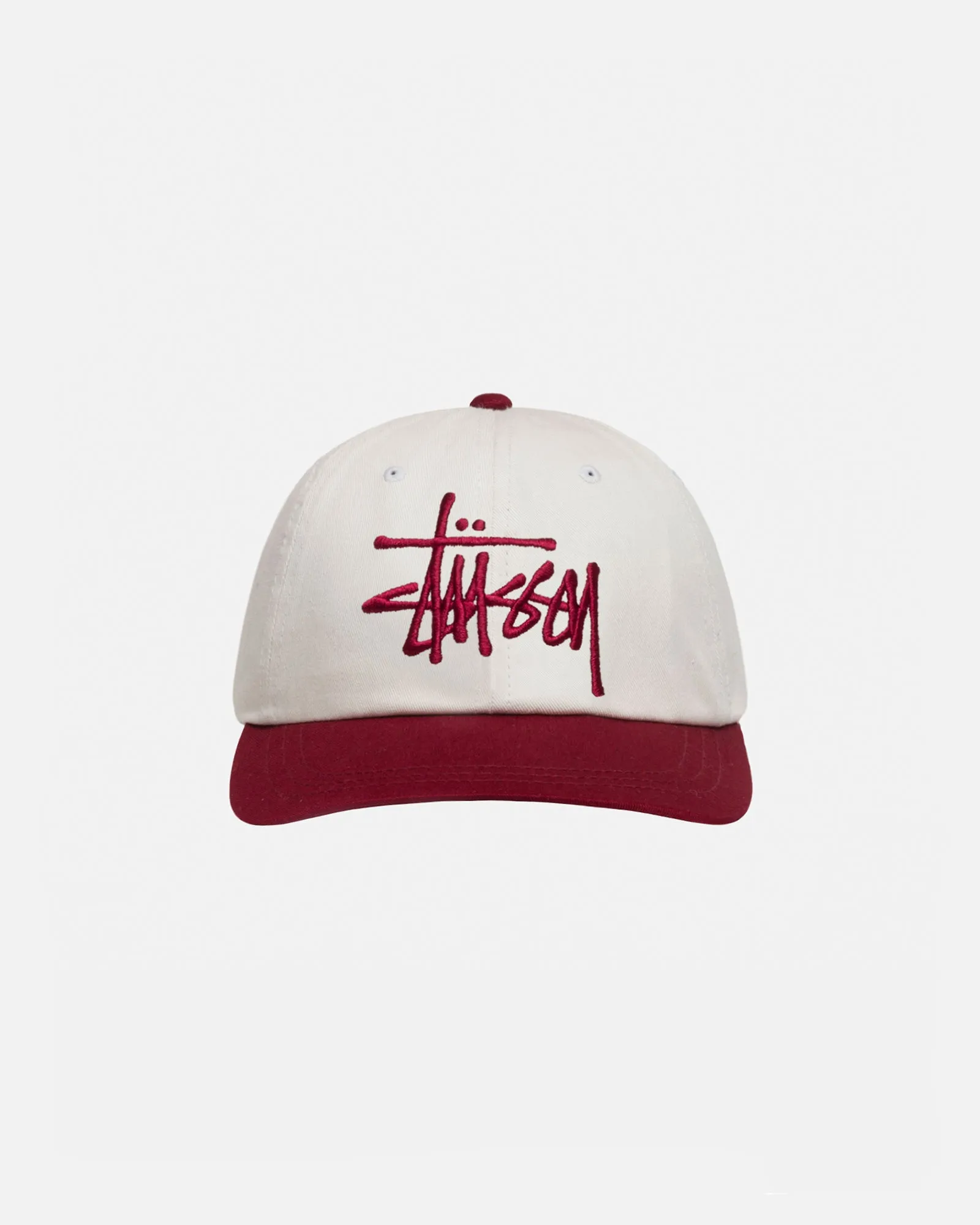 LOW PROFILE BIG BASIC SNAPBACK sold by Stussy