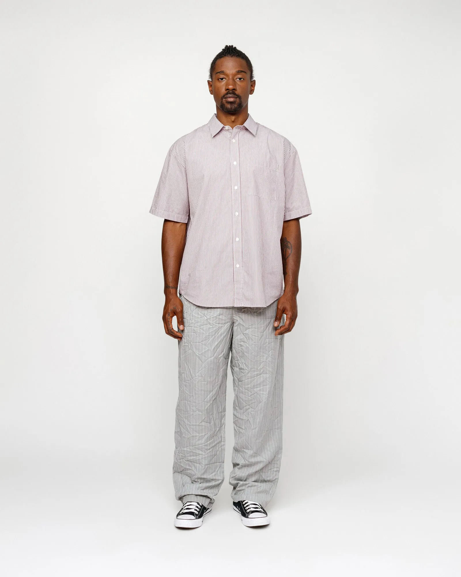 BEACH PANT WRINKLED STRIPE sold by Stussy product image thumbnail 3