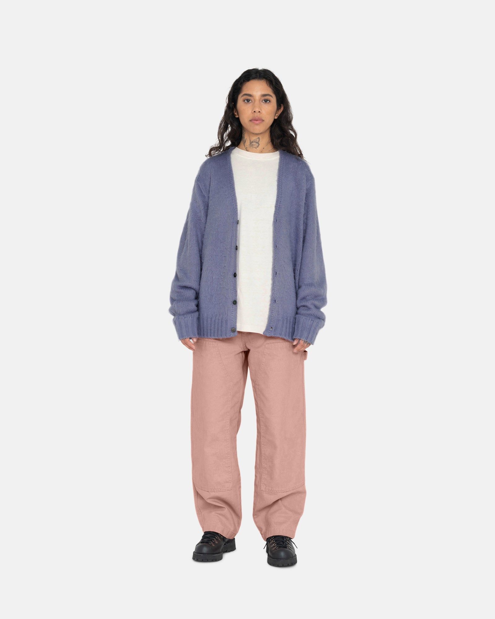 BRUSHED CARDIGAN sold by Stussy product image thumbnail 8