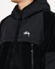SHERPA PANELED HOODED JACKET sold by Stussy