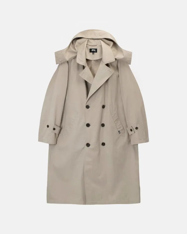 SOLAR TRENCH COAT made by Stussy
