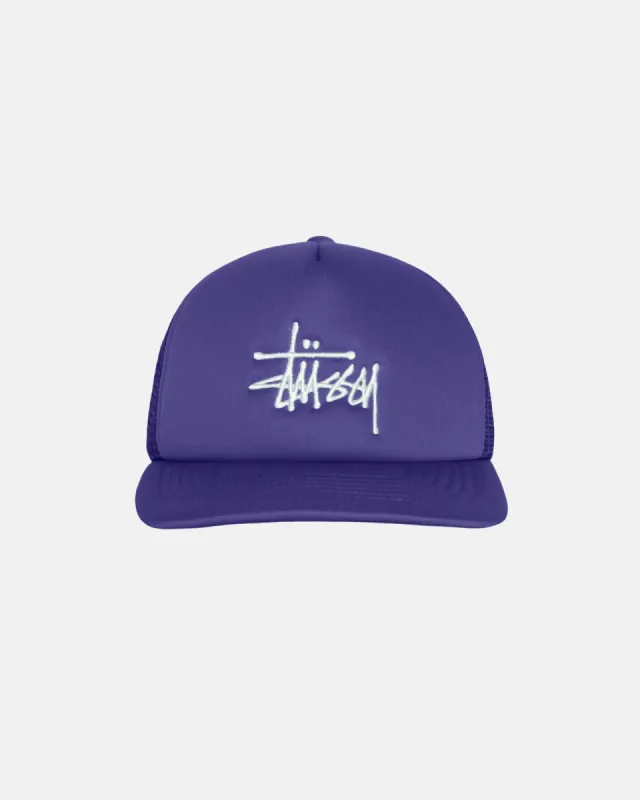 TRUCKER BIG BASIC SNAPBACK sold by Stussy