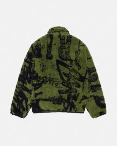 SHERPA REVERSIBLE PRINTED JACKET sold by Stussy
