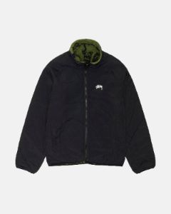 SHERPA REVERSIBLE PRINTED JACKET sold by Stussy