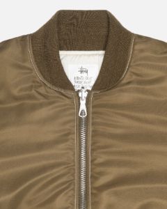 BUILT REVERSIBLE BOMBER JACKET sold by Stussy