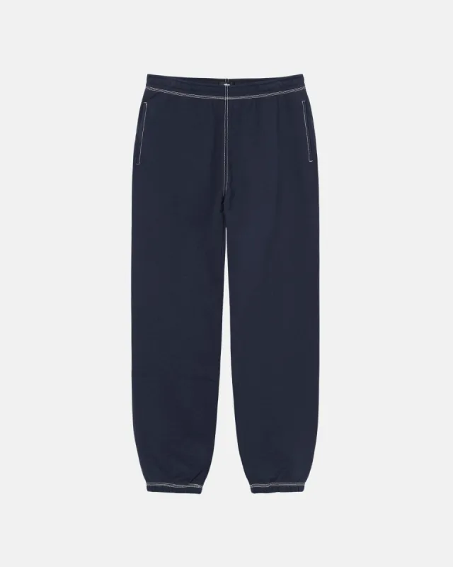 CONTRAST STITCH LABEL PANT made by Stussy