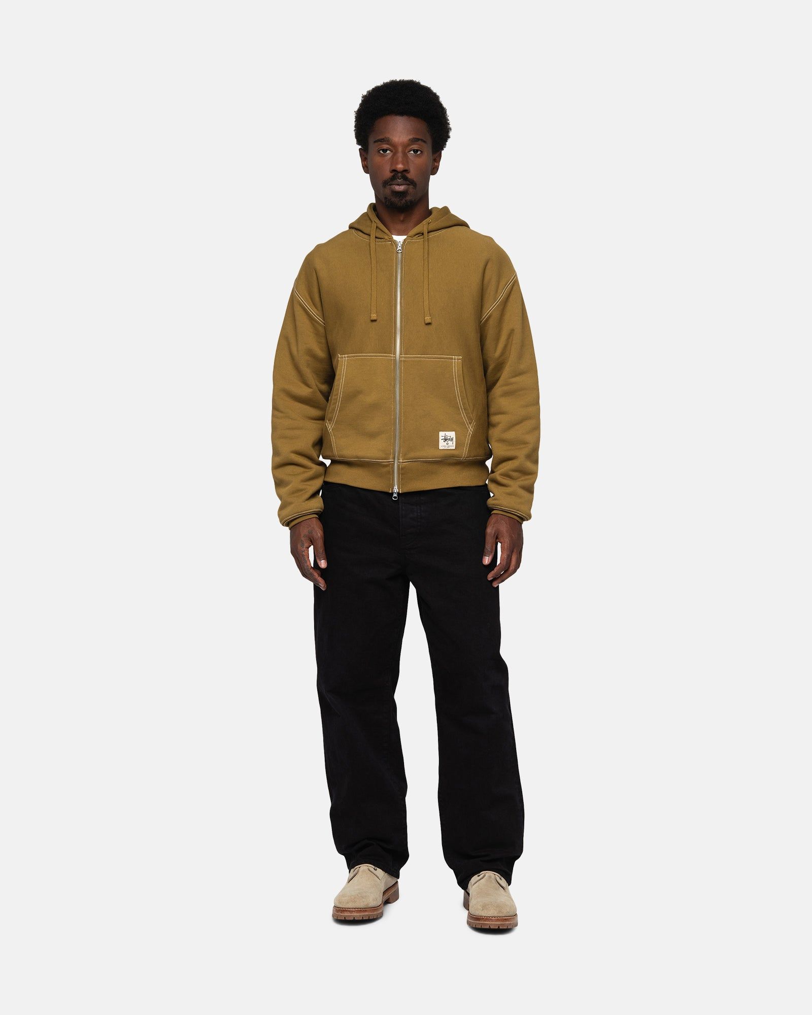 DOUBLE FACE LABEL ZIP HOODIE sold by Stussy product image thumbnail 5