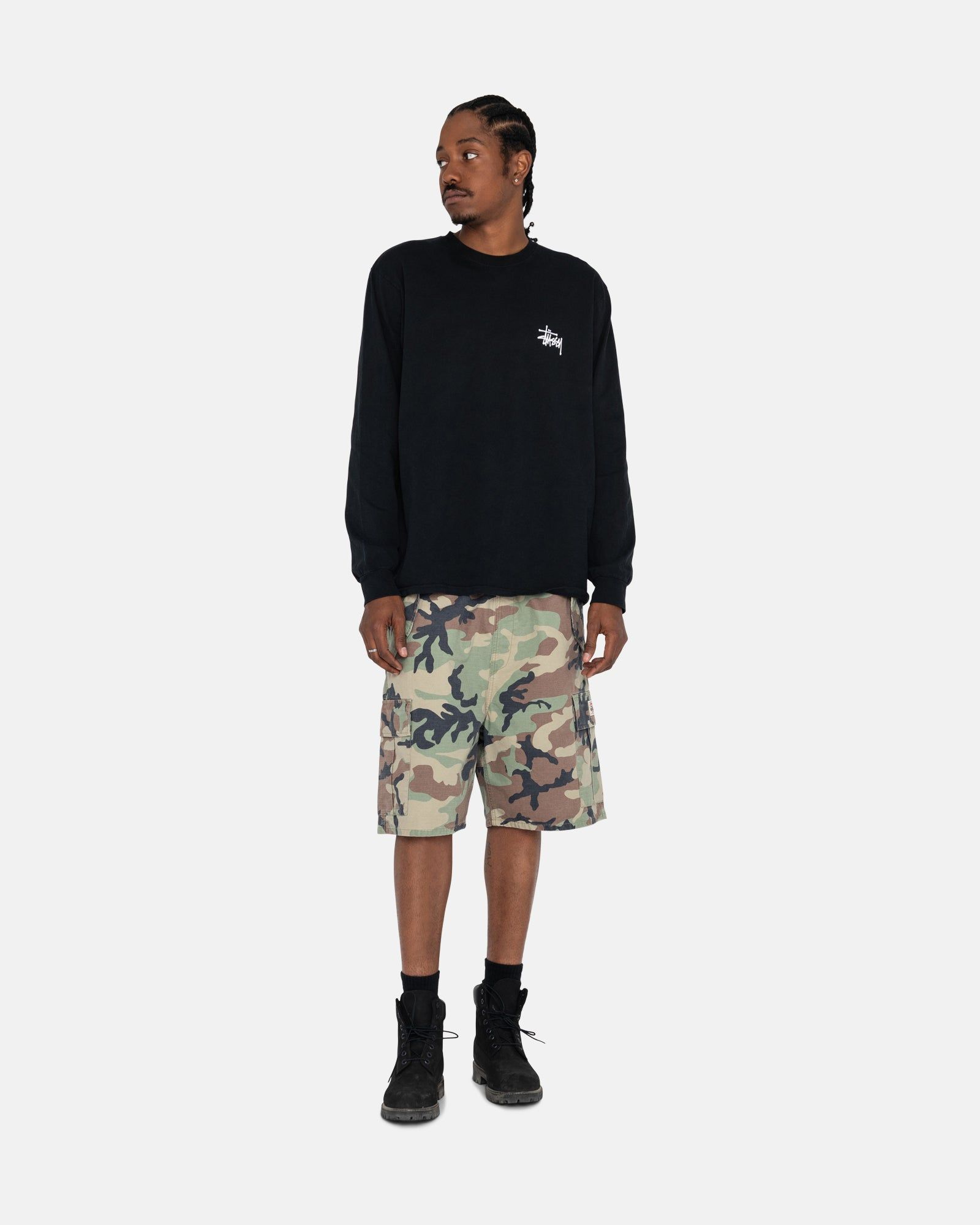 BASIC STÜSSY LS TEE sold by Stussy product image thumbnail 3