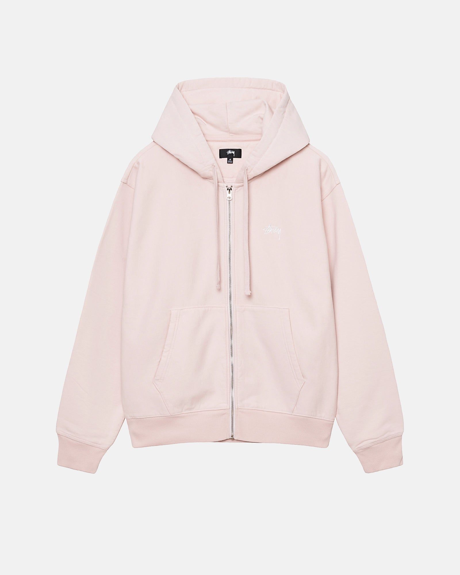 STOCK LOGO ZIP HOODIE sold by Stussy