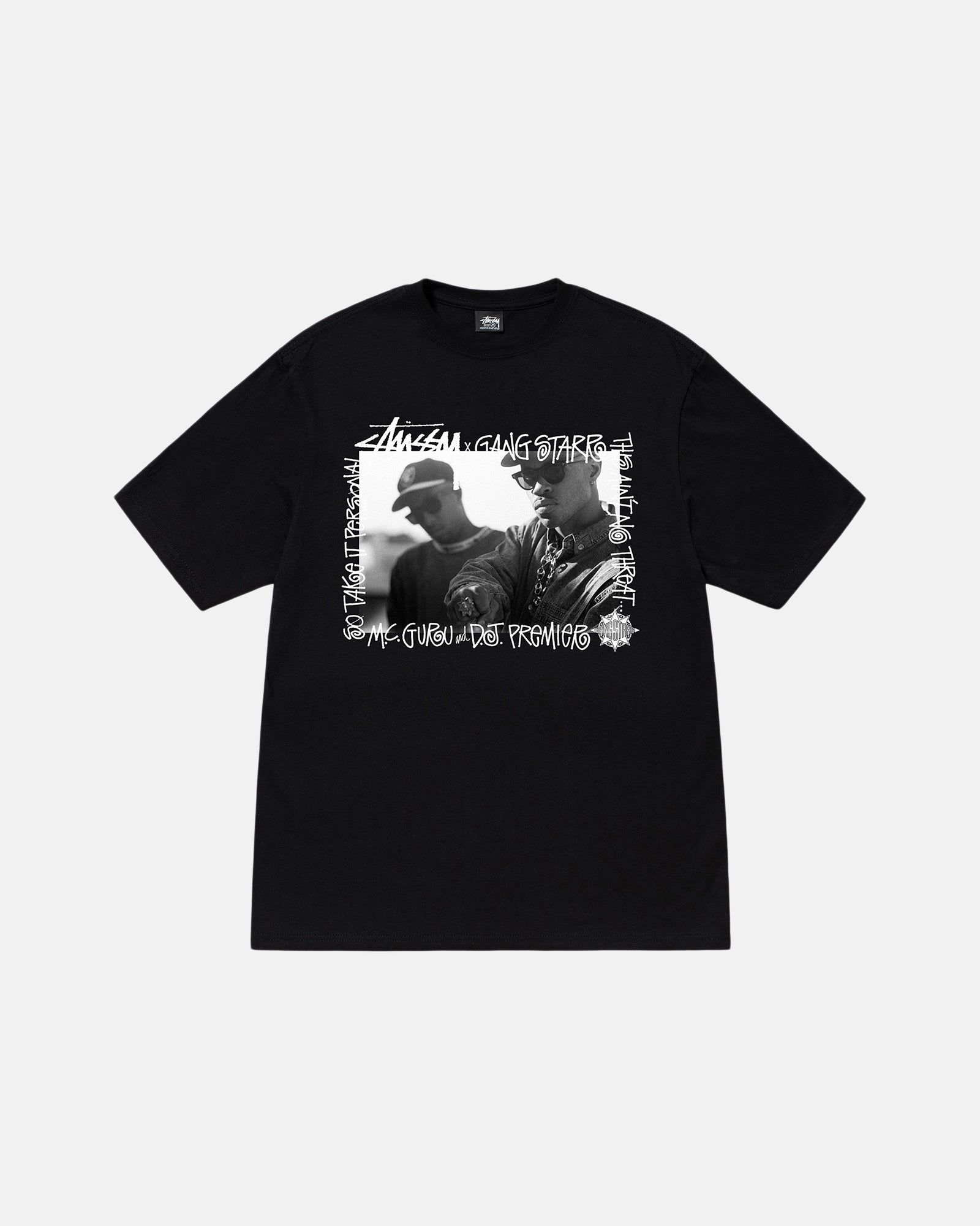 GANG STARR TAKE IT PERSONAL TEE sold by Stussy