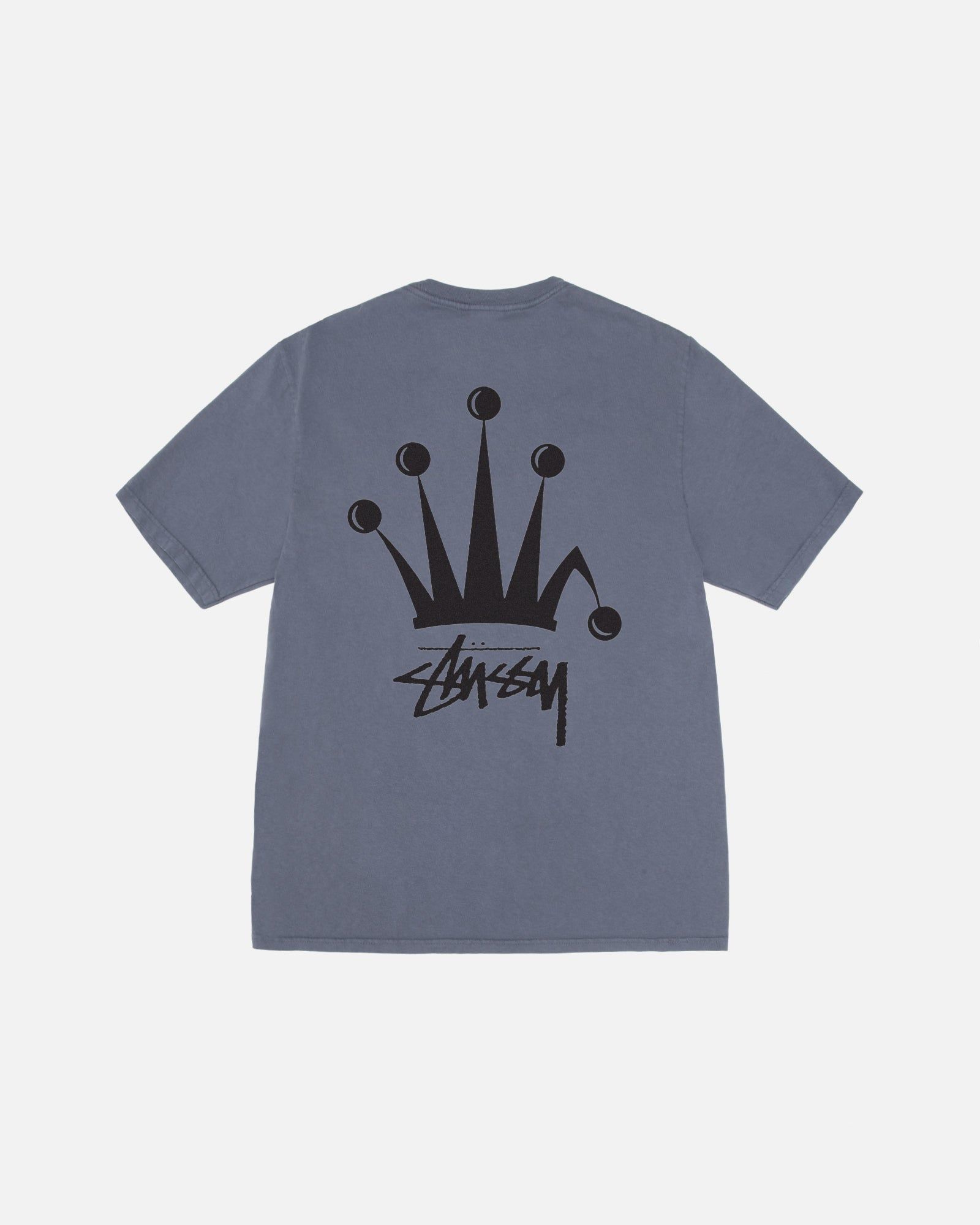 REGAL CROWN TEE PIGMENT DYED sold by Stussy