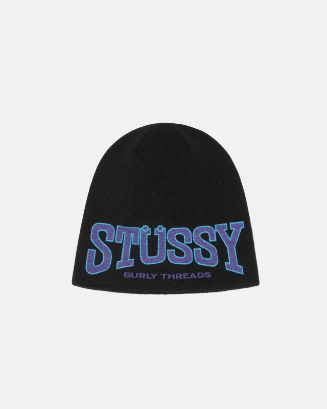 SKULLCAP BURLY THREADS made by Stussy