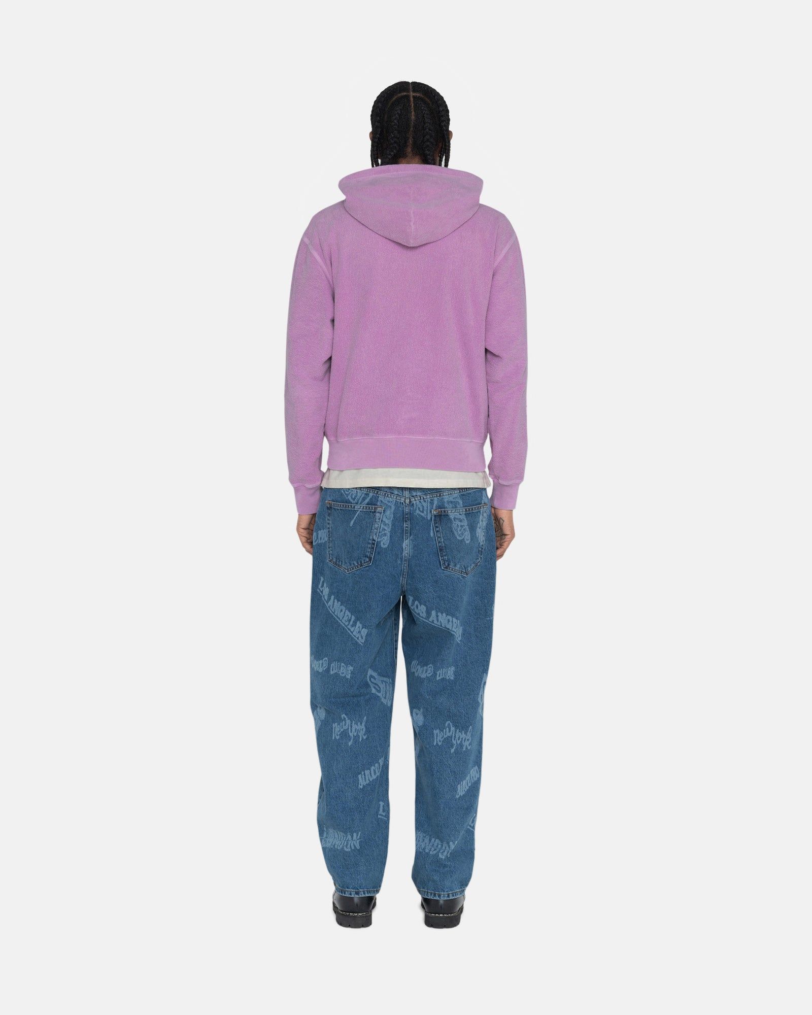 INSIDE OUT FLEECE HOODIE sold by Stussy product image thumbnail 5