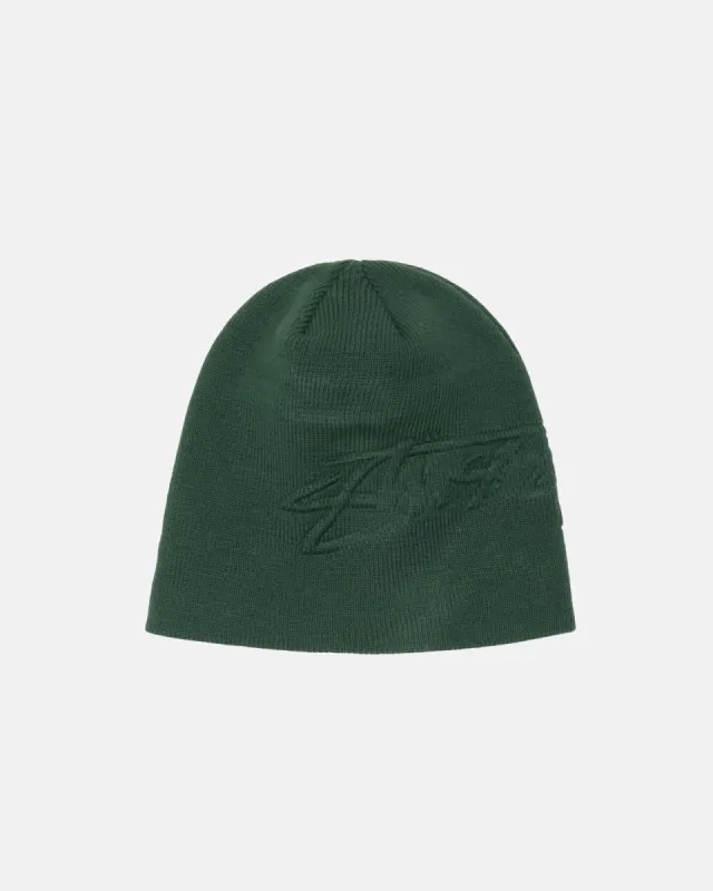 帽子 Stussy Skullcap Embossed Smooth Stock Basic Stüssy Skullcap – Black | Headwear | Stüssy