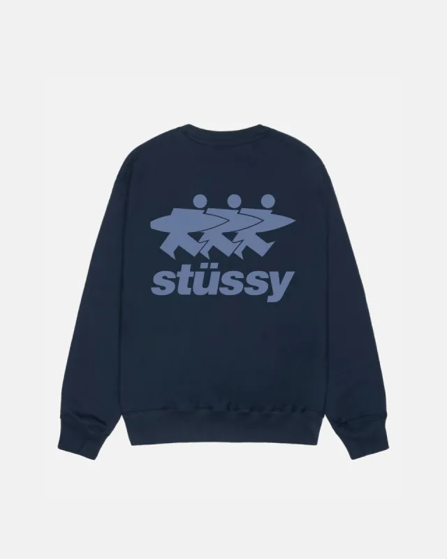 SURFWALK CREW sold by Stussy