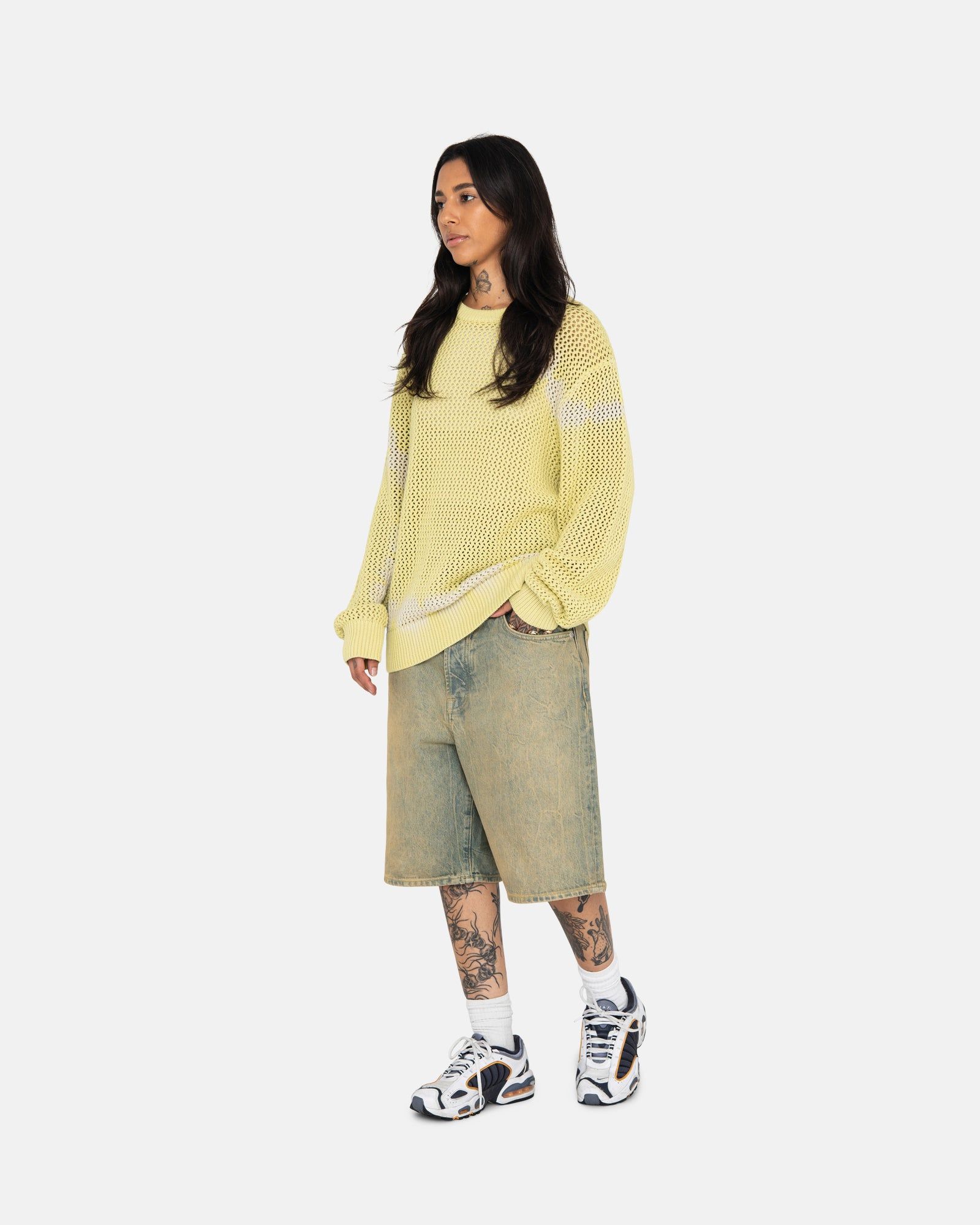 PIGMENT DYED LOOSE GAUGE SWEATER sold by Stussy product image thumbnail 8