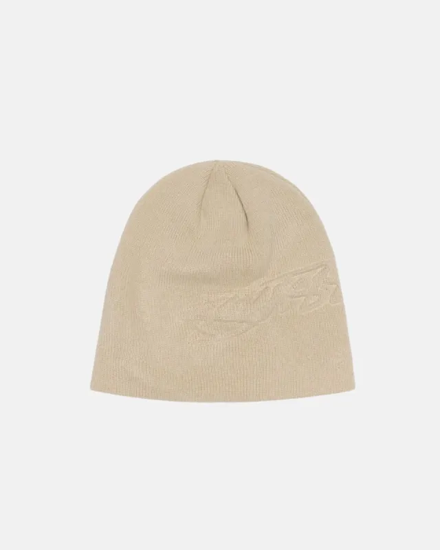 SKULLCAP EMBOSSED SMOOTH STOCK sold by Stussy