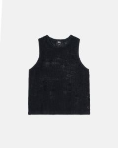 O'DYED HEAVYWEIGHT MESH TANK sold by Stussy