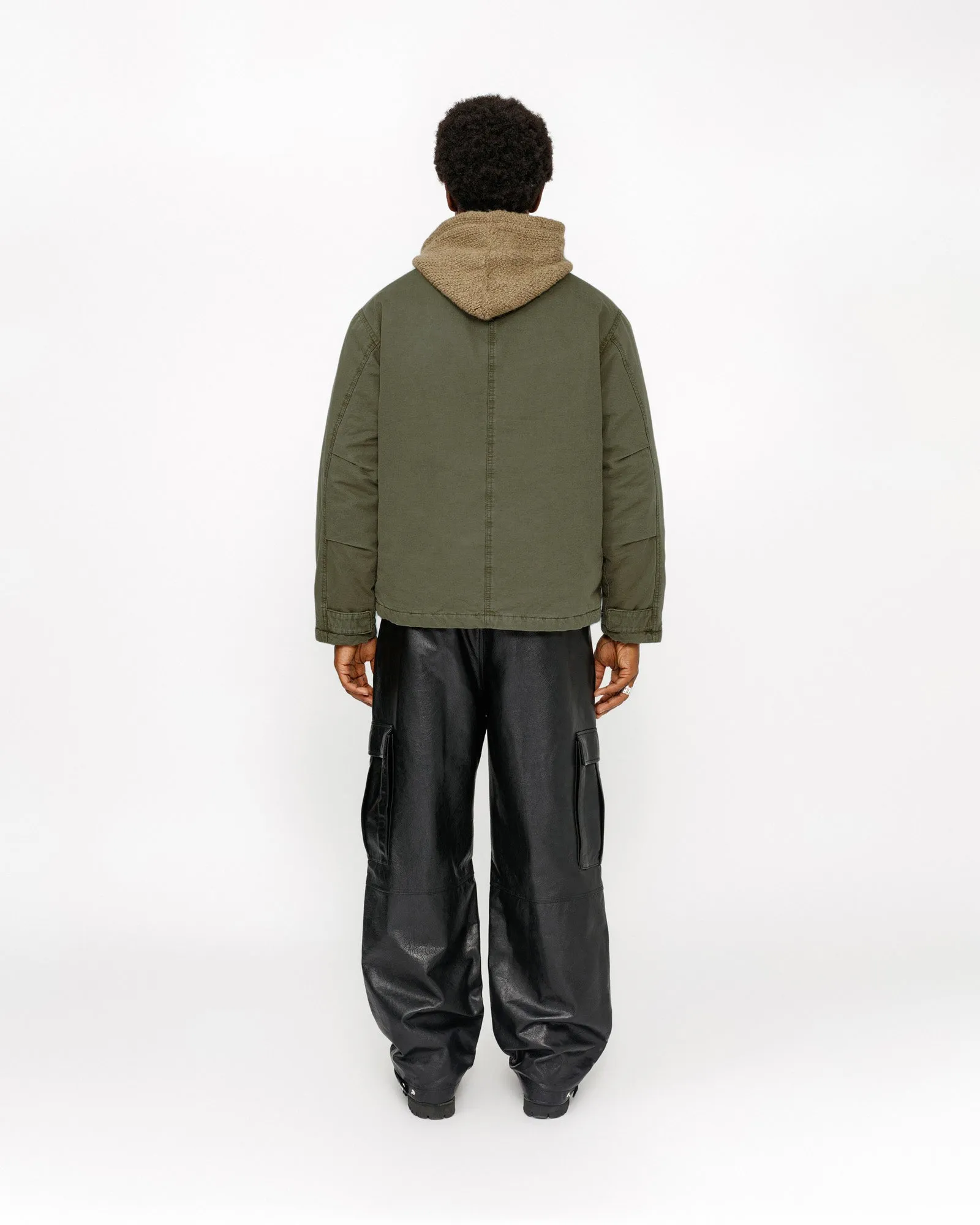 MILITARY CARGO LEATHER PANT sold by Stussy product image thumbnail 2