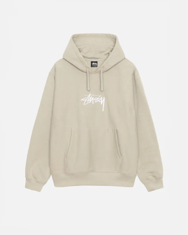 STOCK LOGO APPLIQUE HOODIE sold by Stussy