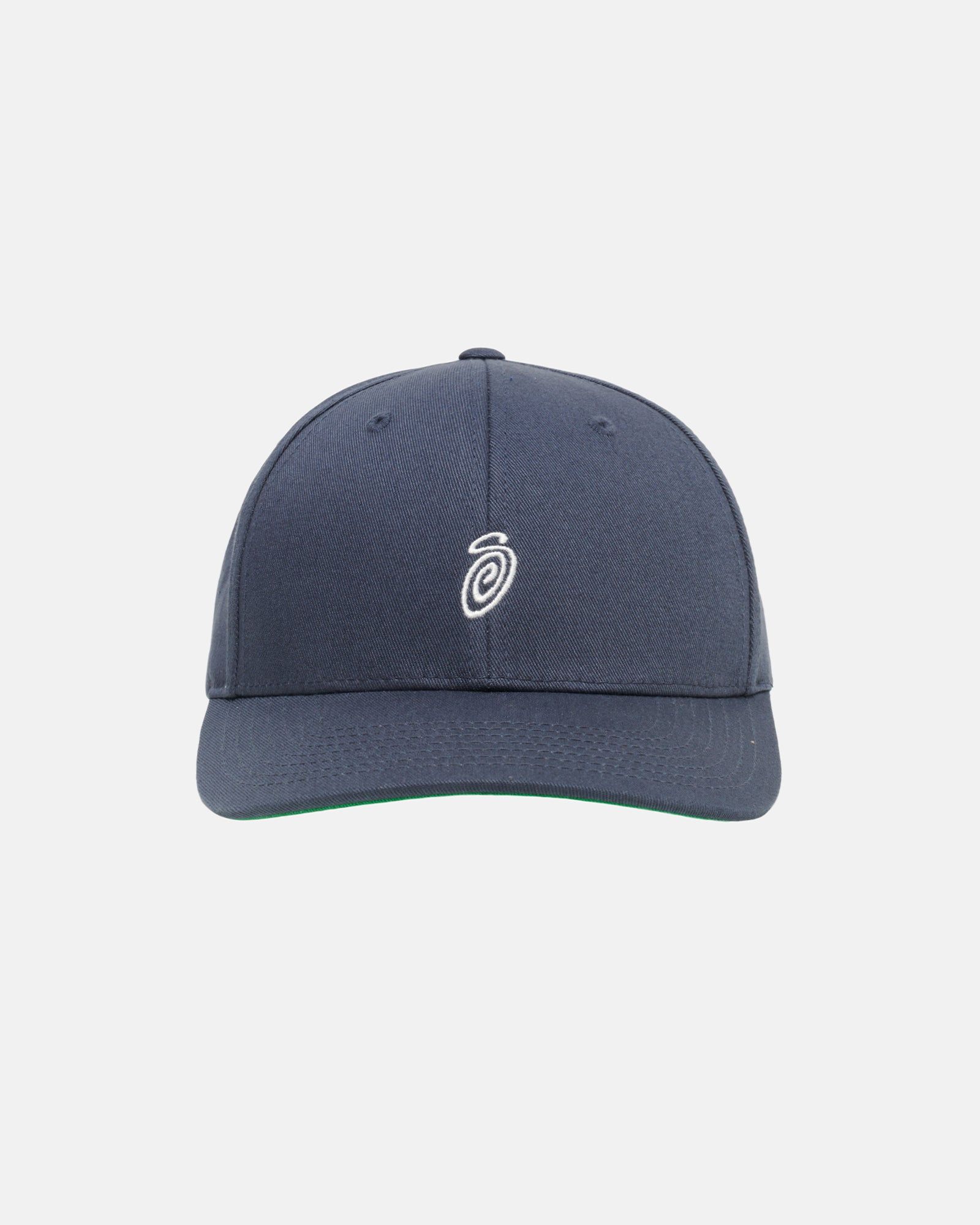 SWIRLY S LOW PRO CAP sold by Stussy