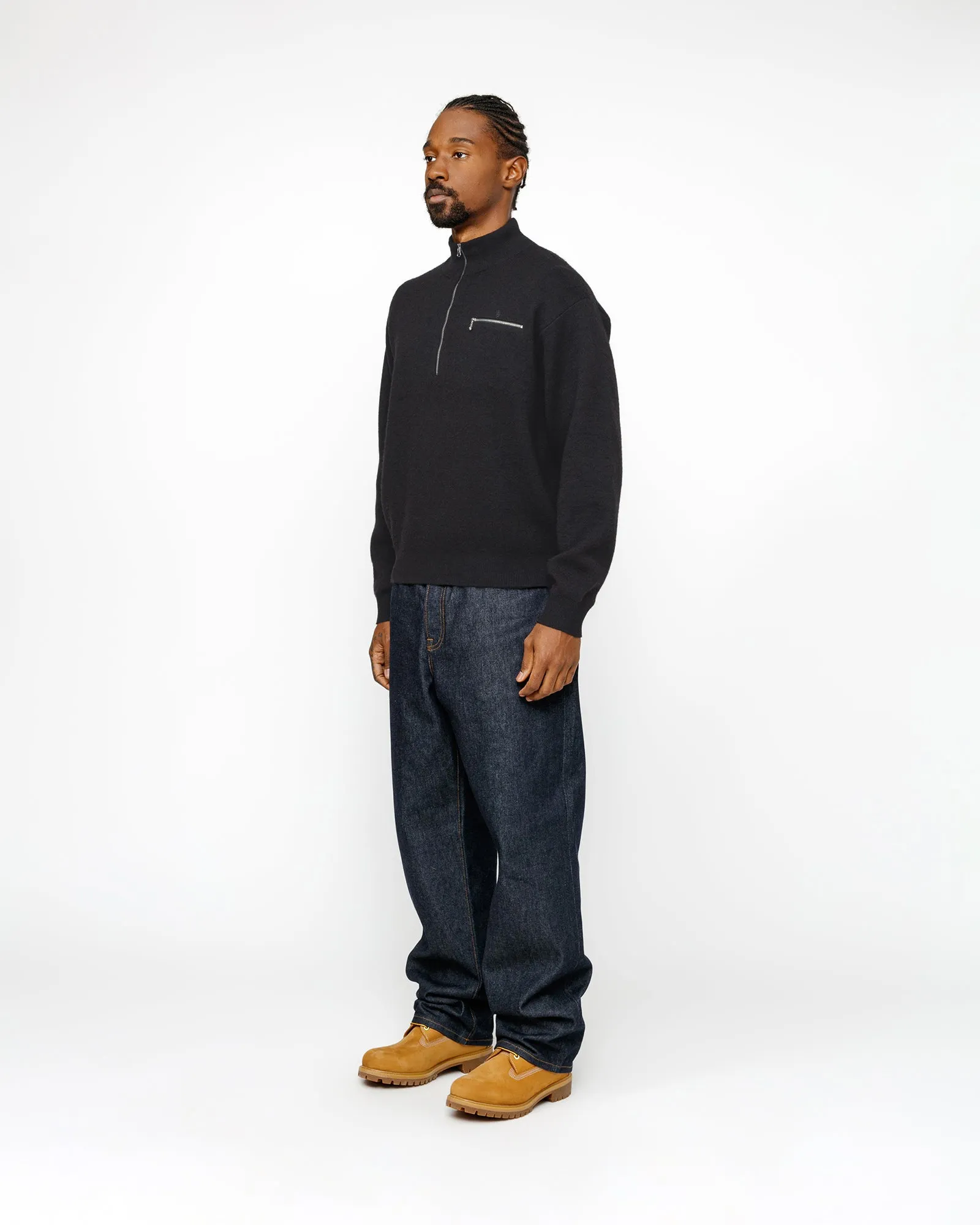 [PERSTEP]New Jack Half Neck Swearshirt★韓国の人気★SMMT4456 F/MODE TNOC THE HOODIE ZIPUP-YT2
